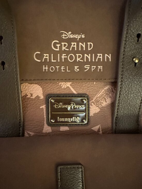 NWOT Disney Parks Loungefly Grand Californian Hotel & Spa Backpack